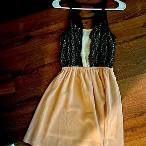Lacey Cream Colored Dress